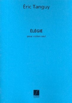 Cover Élégie pour violon