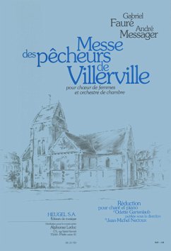 Cover Messe des pecheurs de Villerville pour choeur de femmes et orchestre de chambre partition de choeur