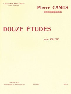Cover 12 Études pour flute