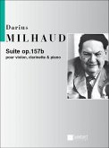 Suite op.157b pour violon, clarinette et piano parties