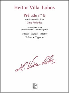 Cover Prélude no.5 pour guitare