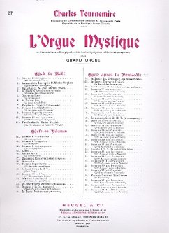 L'orgue mystique vol.27 pentecote