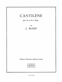 Cover RUEFF CANTILENE COR EN FA ET PIANO