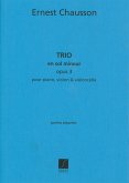 Trio sol mineur op.3 pour violon, violoncelle et piano parties