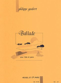 Cover Ballade pour flűte et piano