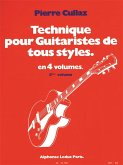 CULLAZ TECHNIQUE POUR GUITARISTES DE TOUS STYLES VOLUME 2