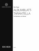 Albumblatt und Tarantella für Klarinette und Klavier Albumblatt und Tarantella für Klarinette und Klavier
