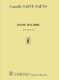 C. Saint Saens Danse Macabre Vl Seul Violino