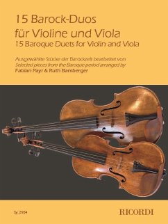 Cover 15 Barock-Duos für Violine und Viola