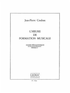 Cover COULEAU HEURE DE FORMATION MUSICALE DEBUTANT 2/LIVRE DU MAITRE