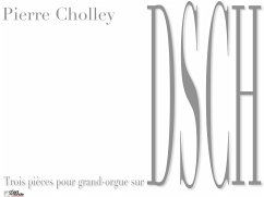Cover 3 Pičces sur DSCH pour orgue