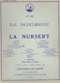 La Nursery vol.2 pour piano ŕ 4 mains