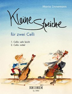 Cover Kleine Streiche für 2 Violoncelli Spielpartitur