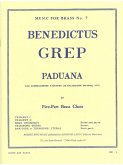 GREP/KING PADUANA BRASS QUINTET/SCORE AND PARTS (PTION/PTIES)MFB007