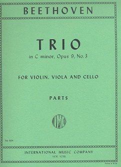 Cover TRIO C MINOR OP.9,3 FOR VIOLIN, VIOLA AND CELLO PARTS