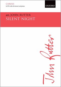 Rutter, John, Silent night SATB (with divisions) & piano/orchestra Vocal score