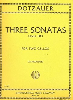 Cover 3 Sonatas op.103 for 2 cellos