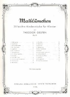 Maiblümchen op.61 25 leichte Kinderstücke für Klavier