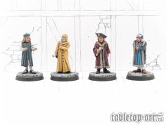Townsfolk Miniatures - Council Set (4)