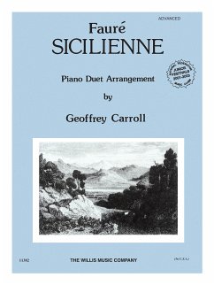 Gabriel Fauré Sicilienne Klavier Blatt