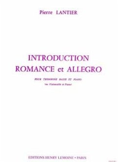 Introduction Romance et Allegro pour trombone basse (vc) et piano