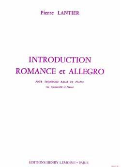 Introduction Romance et Allegro pour trombone basse (vc) et piano