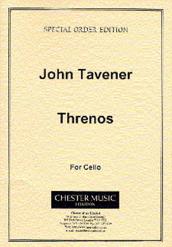 Threnos for cello archive copy Threnos for cello archive copy