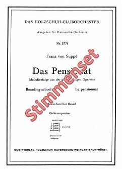 Suppé, Franz von Das Pensionat Akkordeonorchester Stimmenset