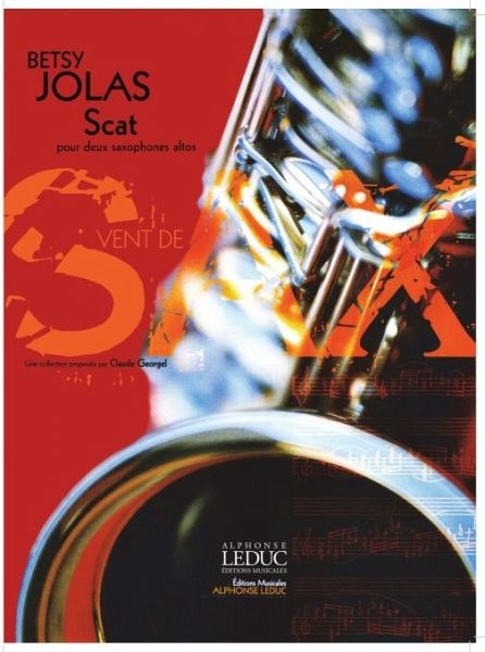 Scat pour 2 saxophones alto partition Scat pour 2 saxophones alto partition
