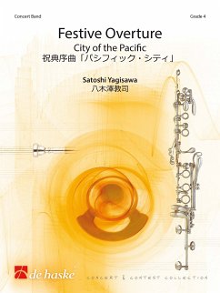 Satoshi Yagisawa Festive Overture Concert Band/Harmonie Partitur + Stimmen