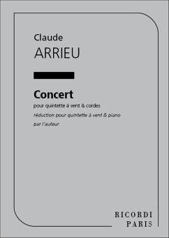 Arrieu Concert Fl Htb Cl Bsn Cor Et Pno Chamber music