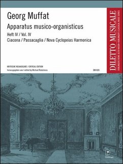 Cover Passacaglia, ciacona nova cyclopoeia harmonica für Orgel