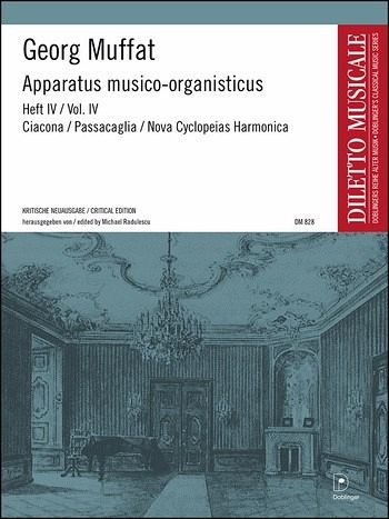 Passacaglia, ciacona nova cyclopoeia harmonica für Orgel Passacaglia, ciacona nova cyclopoeia harmonica für Orgel