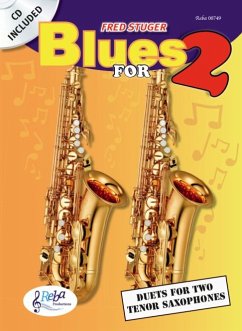 Cover Blues for 2 (+CD) for 2 tenor saxophones score