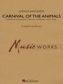 Camille Saint-Saëns, Carnival of the Animals Concert Band Partitur + Stimmen