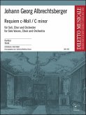 Requiem c-Moll für Soli, gem Chor und Orchester Partitur