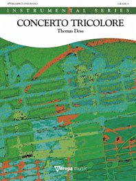 Cover Concerto Tricolore for Bb trumpet and piano Instrumental series grade 6