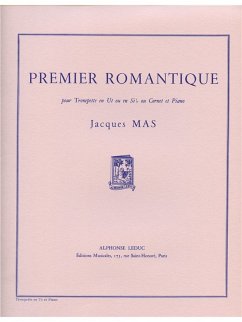 Cover MAS PREMIER ROMANTIQUE TROMPETTE UT ET PIANO