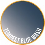 Tempest Blue Wash TWO THIN COATS Wave Two Paint wash