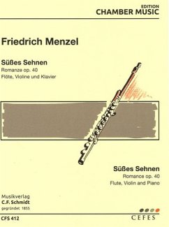 Cover Süßes Sehnen op.40 für Flöte, Violine und Klavier Stimmen