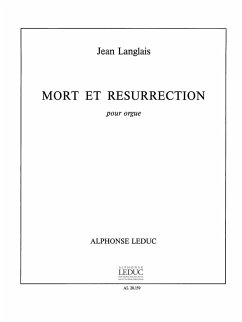 Cover Mort et résurrection pour orgue
