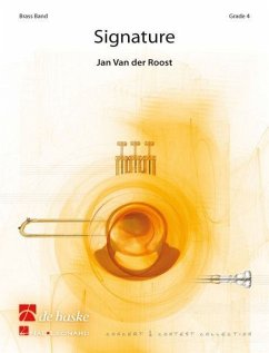 Jan Van der Roost Signature Brass Band Partitur + Stimmen