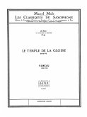 Le temple de la gloire pour saxophone alto et piano