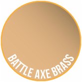 Battle Axe Brass TWO THIN COATS Wave Two Paint metallic