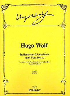 Italienisches Liederbuch Band 1 nach Paul Heyse für tiefe Stimme und Klavier