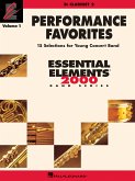 Performance Favorites, Vol. 1 - Clarinet 2