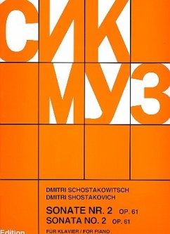 Cover Sonate Nr.2 op.61 für Klavier