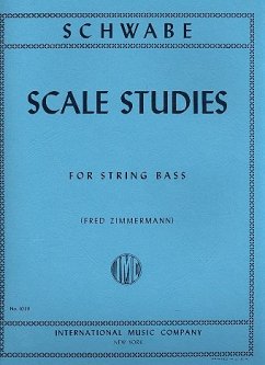 Cover Scale Studies for double bass