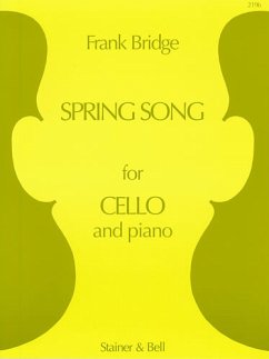 Spring Song for cello and piano