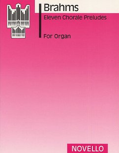 Cover 11 Chorale Preludes for organ